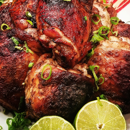 Chicken with Total Jerk Sauce - Image